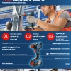 BOSCH AKÜLÜ DARBELİ VİDALAMA MAKİNESİ / SOMUN SIKMA MAKİNESİ (GDX 18V-200 C)